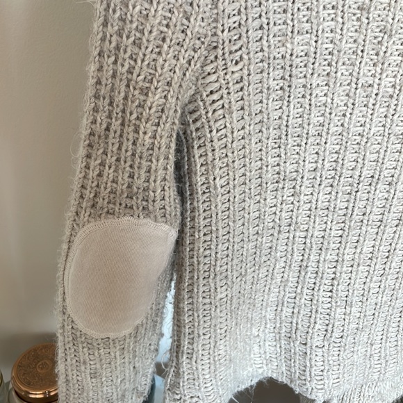 Kensie sweater Cardigan thick chunky loose knit, wool - Picture 3 of 4